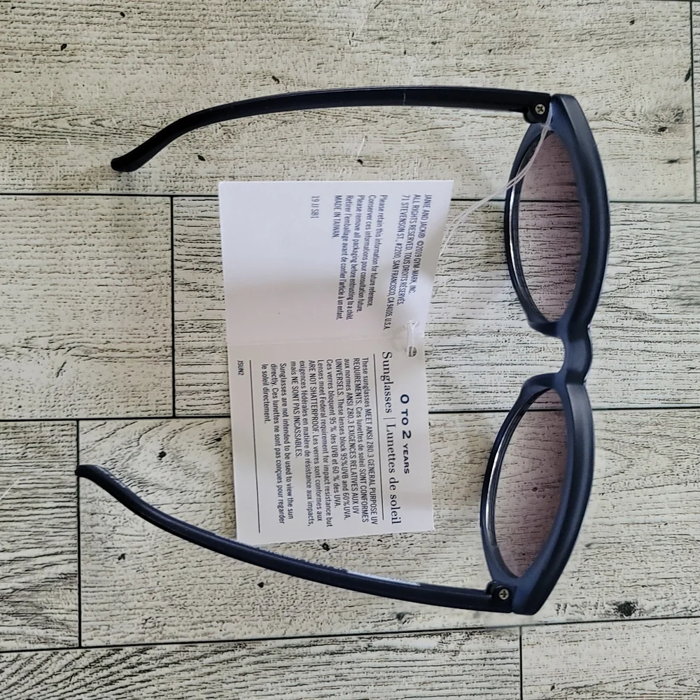 Janie and Jack Navy Kids Sunglasses
